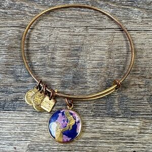 Alex and Ani “Bright Future” Mother & Child Bangle – Rafaelian Gold – 2016
